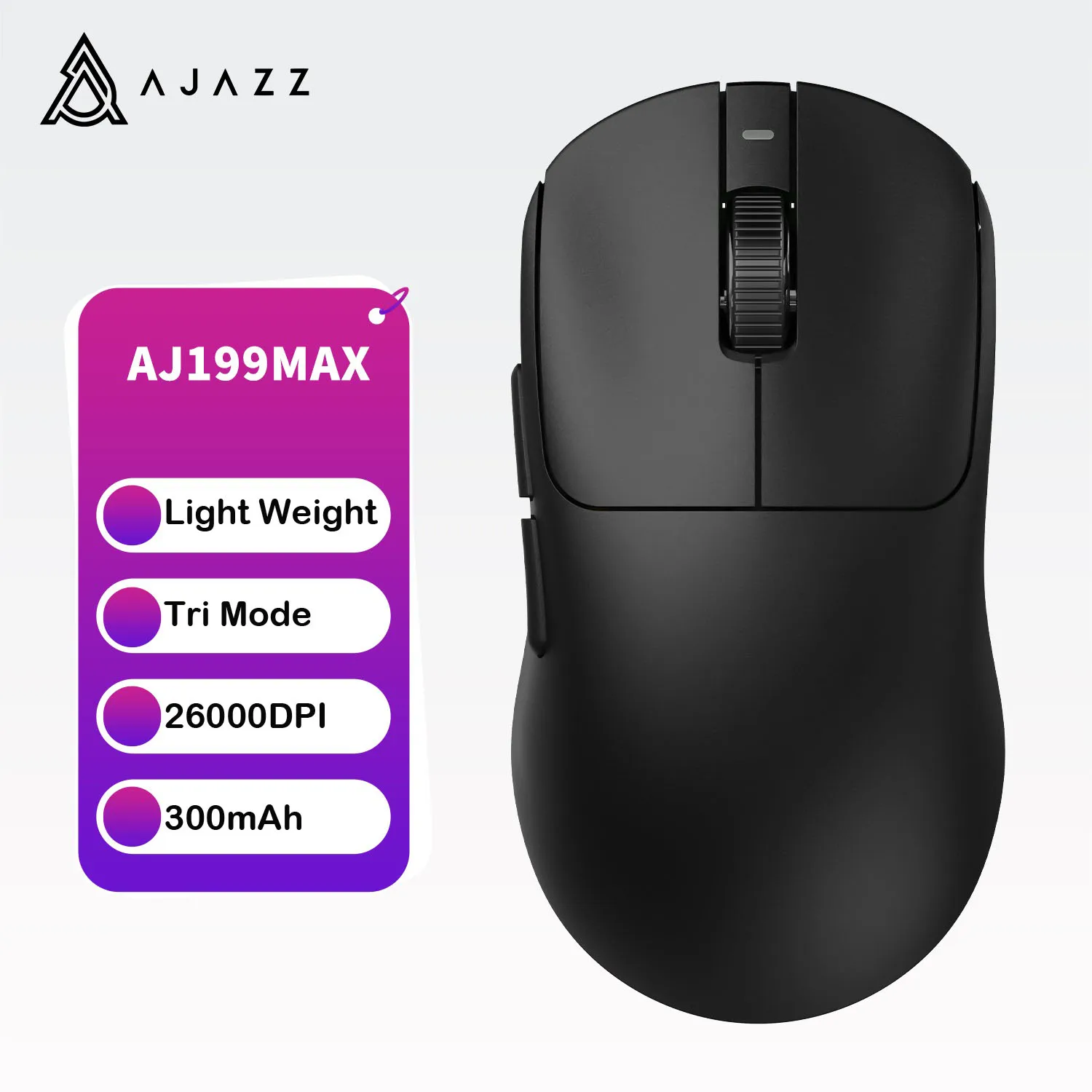  Ajazz AJ199 MAX Tri-mode Gaming Mouse